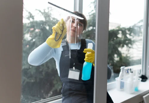 Nettoyage de vitres intérieures et extérieures à Varaville